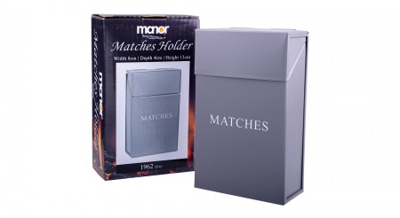 Match Holder Grey